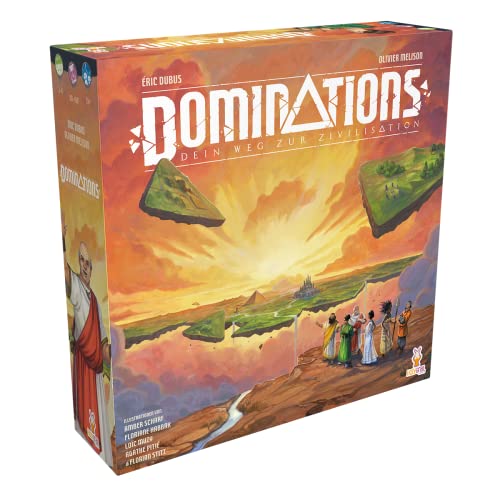 Holy Grail Games | Dominations | Expertenspiel | Strategiespiel | 2-4 Spieler | Ab 13+ Jahren | 90+ Minuten | Deutsch von Asmodee