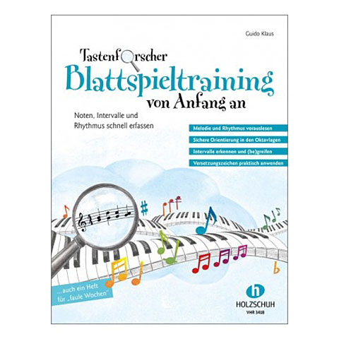 Holzschuh Tastenforscher Blattspieltraining von Anfang an Lehrbuch von Holzschuh