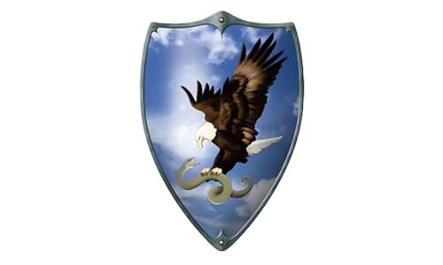 Holzspielerei Ritterschild Adler mit Schlange von Holzspielerei