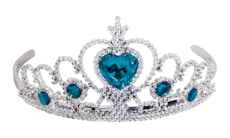 Kinder-Diadem mit blauen Glassteinen – Der Traum für kleine Prinzessinnen von Holzspielerei