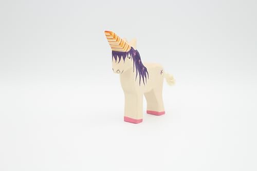 Holzspielwaren Ackermann Einhorn aus Holz – Märchen Holzspielzeug, aus Schwäbischer Handarbeit (100% ökologisch) von Holzspielwaren Ackermann