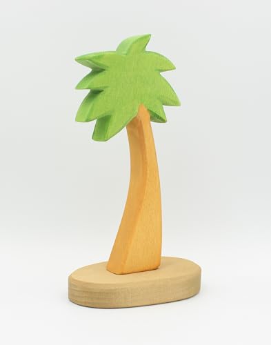 Palme aus Holz (klein) – Weihnachten/Zoo Holzspielzeug, aus Schwäbischer Handarbeit (100% ökologisch) von Holzspielwaren Ackermann