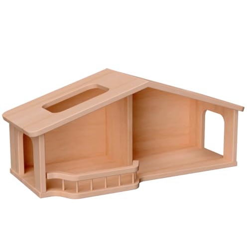 Puppenhaus ELSA | Kinder-Holz-Puppenstube | Bauernhof | Kinder-Holz-Bauernhof | 5030 von Holzspielzeug Peitz