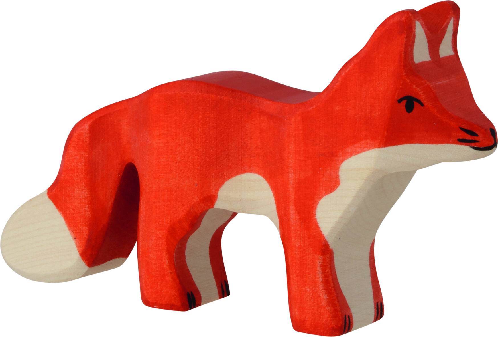 Holztiger Fuchs stehend - Holztiger Fuchs stehend - von Holztiger