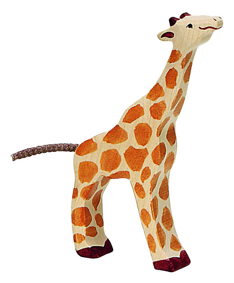 Holztiger Giraffe klein fressend - Holztiger Giraffe klein fressend - von Holztiger
