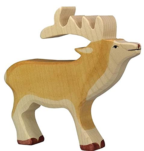 Holztiger Hirsch, 80088 von goki