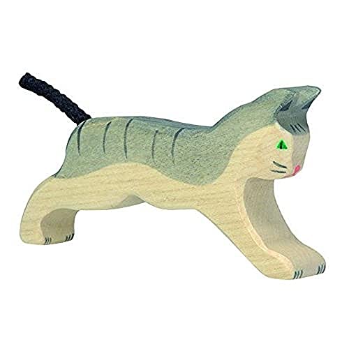 Holztiger Katze, laufend, 80054 von goki