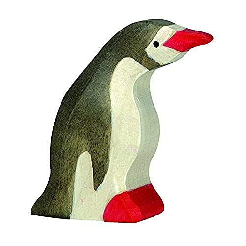 Holztiger Pinguin, klein, Kopf nach vorn, 80213 von Holztiger