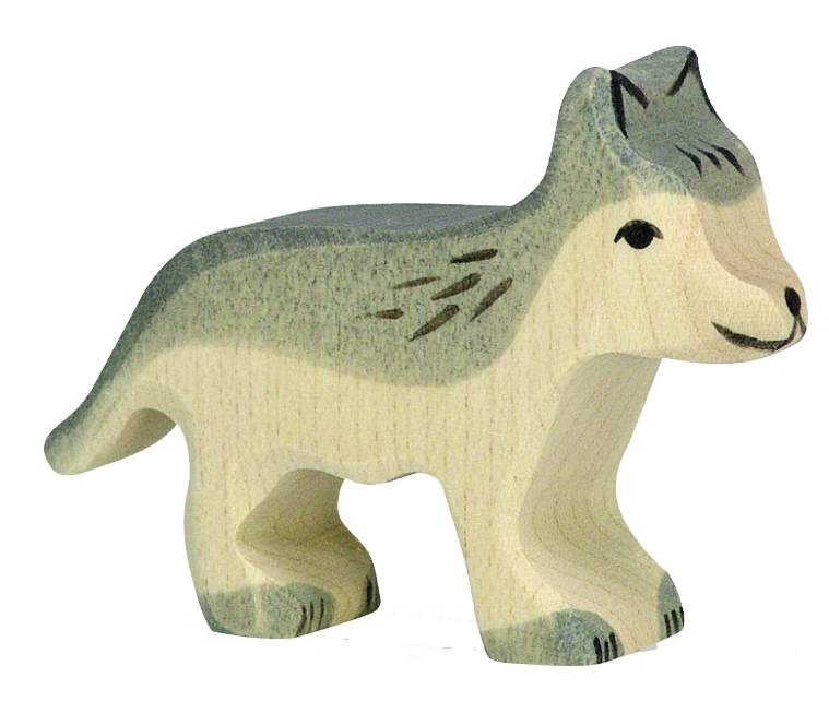 Holztiger Wolf, klein - Holztiger Wolf, klein - von Holztiger