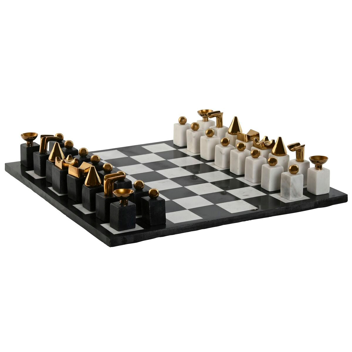 Schach Home ESPRIT Stahl Granit von Home ESPRIT