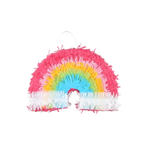 Homéa, Mini-Piñata Regenbogen, Höhe 18 cm, Rainbow von Homéa