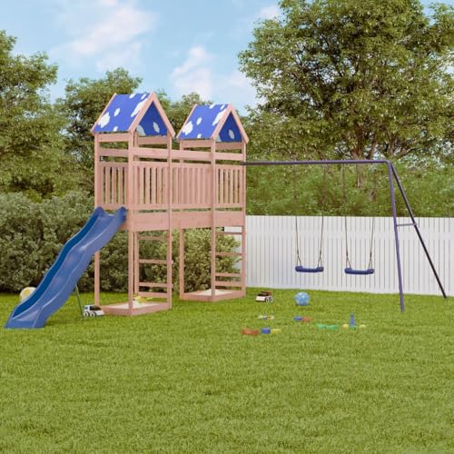 Homgoday Outdoor-Spielset aus Massivholz von Douglasie, Möbel für den Außenbereich für den Garten, Modell 3279041 von Homgoday