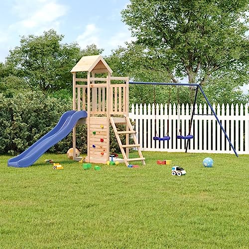 Homgoday Outdoor-Spielset aus massivem Kiefernholz, Dekoration für Möbel, für Innen- und Außenbereiche, für Wohnzimmer, Büro, Modell 3155894 von Homgoday