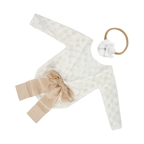 Homoyoyo 1 Satz Fotografie Kleidung -requisiten Für Babys Outfits Für Kleinkinder Mädchen-babykleidung -haargummi Kleidung Für Neugeborene Mädchen Babykleidung Für Mädchen Spitze von Homoyoyo