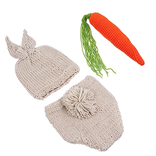 Homoyoyo 1 Satz Kleidung für die Babyfotografie Kaninchen-Kostüm für Kleinkinder neugeborene -outfits strickjacke strickmütze Babykleidung Kinderkleidung kinder outfits von Homoyoyo