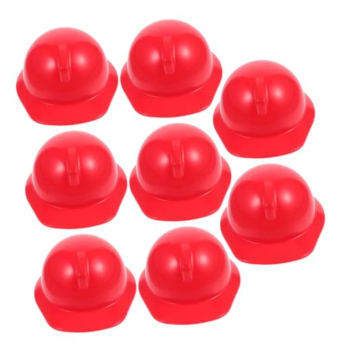 Homoyoyo 10 Stück Teiliges Miniatur Sicherheitshelm Lebensechte Puppen Bauhelme aus Leichtem Kunststoff Leuchtend Rote Kopfbedeckung für Spiel und Dekoration Homoyoyo 10 Stück Teiliges Miniatur Sicherheitshelm Lebensechte Puppen Bauhelme aus Leichtem Kunststoff Leuchtend Rote Kopfbedeckung für Spiel und Dekoration von Homoyoyo