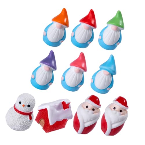 Homoyoyo 10 Stück Teiliges Miniatur Weihnachtsmann Deko aus Resin Kompakte Mini Weihnachtsfiguren für DIY Weihnachtsdeko Langlebige Kleine Weihnachtsmodelle für Festliche Tisch und Homoyoyo 10 Stück Teiliges Miniatur Weihnachtsmann Deko aus Resin Kompakte Mini Weihnachtsfiguren für DIY Weihnachtsdeko Langlebige Kleine Weihnachtsmodelle für Festliche Tisch und von Homoyoyo
