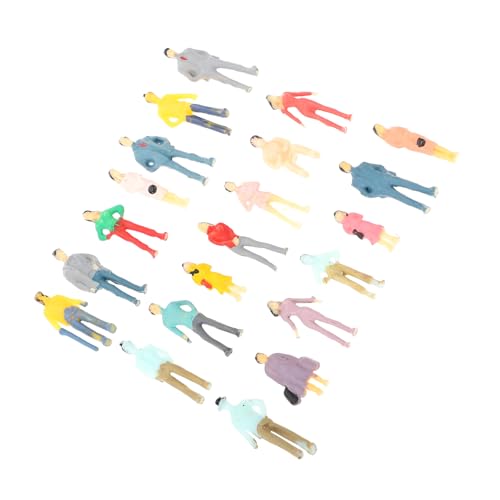 Homoyoyo 100 Stück Maßstab Bunte Simulation Human Modelle für Architektur Sandtisch Szenen Landschaftsdekoration Leichte Langlebige Kunststoffmaterialien Realistische Details Homoyoyo 100 Stück Maßstab Bunte Simulation Human Modelle für Architektur Sandtisch Szenen Landschaftsdekoration Leichte Langlebige Kunststoffmaterialien Realistische Details von Homoyoyo