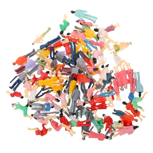 Homoyoyo 100 Stück Miniatur Menschen Figuren Modellbausatz Farbige Landschafts Deko für Sandtisch und Mikro Landschaft Robustes Material DIY Kreativität und Feinmotorik Geeignet Homoyoyo 100 Stück Miniatur Menschen Figuren Modellbausatz Farbige Landschafts Deko für Sandtisch und Mikro Landschaft Robustes Material DIY Kreativität und Feinmotorik Geeignet von Homoyoyo