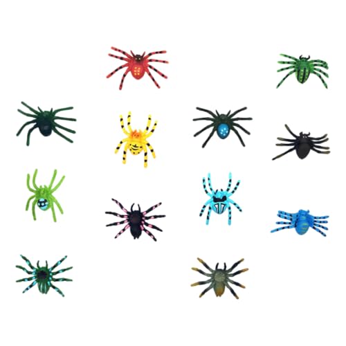 Homoyoyo 12 Stück Teiliges Halloween Deko mit Realistischen Spinnenmodellen aus Robustem Kunststoff Gruselige Streiche Requisiten für Party und Festliche Heimdekoration Homoyoyo 12 Stück Teiliges Halloween Deko mit Realistischen Spinnenmodellen aus Robustem Kunststoff Gruselige Streiche Requisiten für Party und Festliche Heimdekoration von Homoyoyo