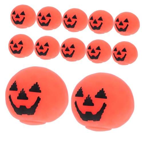 Homoyoyo 12 Stück Teiliges Halloween Kürbis Quetschspielzeug Langsame Rückfederung Stressabbauendes taktiles Handspielzeug Party-mitgebsel und Dekoration für Halloween-feiern Homoyoyo 12 Stück Teiliges Halloween Kürbis Quetschspielzeug Langsame Rückfederung Stressabbauendes taktiles Handspielzeug Party-mitgebsel und Dekoration für Halloween-feiern von Homoyoyo