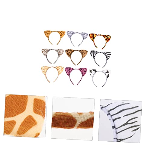 Homoyoyo 12 Stück Teiliges Leopard Muster Katzenohren Haarreifen Weiche Stoffhaarbänder für Erwachsene Niedliche Party Accessoires für Kostüm Cosplay und Karnevalsfeiern Homoyoyo 12 Stück Teiliges Leopard Muster Katzenohren Haarreifen Weiche Stoffhaarbänder für Erwachsene Niedliche Party Accessoires für Kostüm Cosplay und Karnevalsfeiern von Homoyoyo