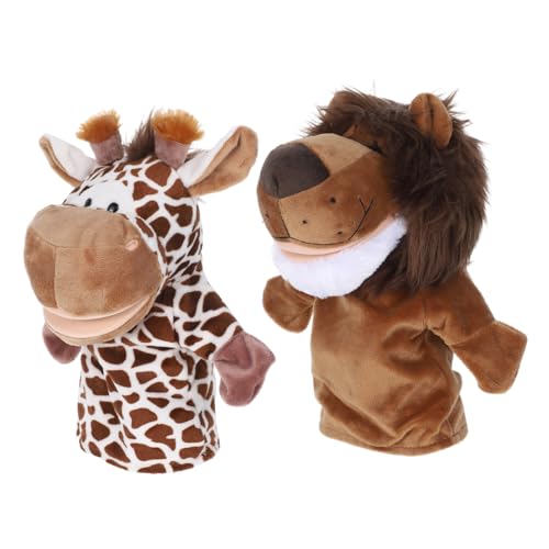 Homoyoyo 2 Stück Teiliges Plüsch Handpuppen und REH Cartoon Tier Handspielzeug für Interaktives Eltern Junge Mädchen Rollenspiel Weiche Stofftiere Kreativität und Kommunikation Homoyoyo 2 Stück Teiliges Plüsch Handpuppen und REH Cartoon Tier Handspielzeug für Interaktives Eltern Junge Mädchen Rollenspiel Weiche Stofftiere Kreativität und Kommunikation von Homoyoyo