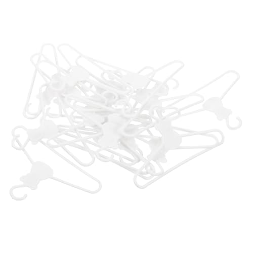 Homoyoyo 20 Stück Teiliges Mini Kleiderbügel für Puppenhaus Miniatur Garderobenbügel in Weiß Kompakt Leicht Fördert Kreativität und Organisation bei Kindern als und Dekoration Homoyoyo 20 Stück Teiliges Mini Kleiderbügel für Puppenhaus Miniatur Garderobenbügel in Weiß Kompakt Leicht Fördert Kreativität und Organisation bei Kindern als und Dekoration von Homoyoyo