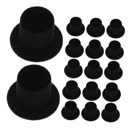 Homoyoyo 20 Stück Teiliges Mini Zylinderhüte aus Filz Dekorative Kleine Hüte für DIY Bastelprojekte Weihnachts und Halloween Dekoration Leichte Mini Hüte für Puppen und Kreative Homoyoyo 20 Stück Teiliges Mini Zylinderhüte aus Filz Dekorative Kleine Hüte für DIY Bastelprojekte Weihnachts und Halloween Dekoration Leichte Mini Hüte für Puppen und Kreative von Homoyoyo