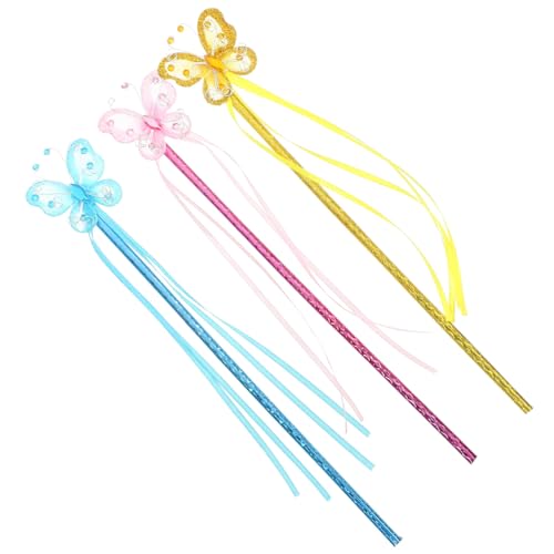 Homoyoyo 3stücke Zauberstäbe Für Junge Mädchen Bunte Feenstäbe Mit Ribbons Pfirsich Zitronengelb Und Pfauenblau Verkleidung Und Spielzeug Für Kleine Feenliebhaber Homoyoyo 3stücke Zauberstäbe Für Junge Mädchen Bunte Feenstäbe Mit Ribbons Pfirsich Zitronengelb Und Pfauenblau Verkleidung Und Spielzeug Für Kleine Feenliebhaber von Homoyoyo