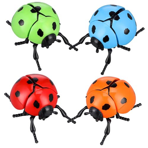 Homoyoyo 4 Stück Aufziehspielzeuge Realistische Lustige Geschenkideen für für Partys und Deko im Freien Homoyoyo 4 Stück Aufziehspielzeuge Realistische Lustige Geschenkideen für für Partys und Deko im Freien von Homoyoyo