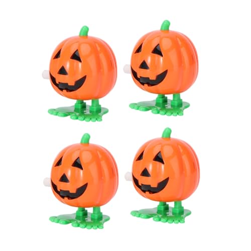 Homoyoyo 4 Stück Halloween Aufziehspielzeug aus Kunststoff Lustige Pumpkin Toys für Batteriefrei Sicher Glatte Oberfläche Party und Lernspielzeug Homoyoyo 4 Stück Halloween Aufziehspielzeug aus Kunststoff Lustige Pumpkin Toys für Batteriefrei Sicher Glatte Oberfläche Party und Lernspielzeug von Homoyoyo