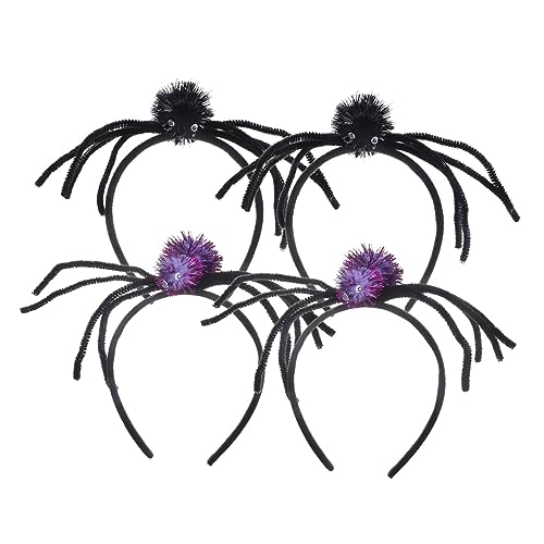 Homoyoyo 4 Stück Teiliges Halloween Spinnen Haarreif Kreatives Cosplay Party Stirnband Leichte Weiche Kopfstütze Vielseitig als Foto Requisite für Festival und Kostümfeier Homoyoyo 4 Stück Teiliges Halloween Spinnen Haarreif Kreatives Cosplay Party Stirnband Leichte Weiche Kopfstütze Vielseitig als Foto Requisite für Festival und Kostümfeier von Homoyoyo