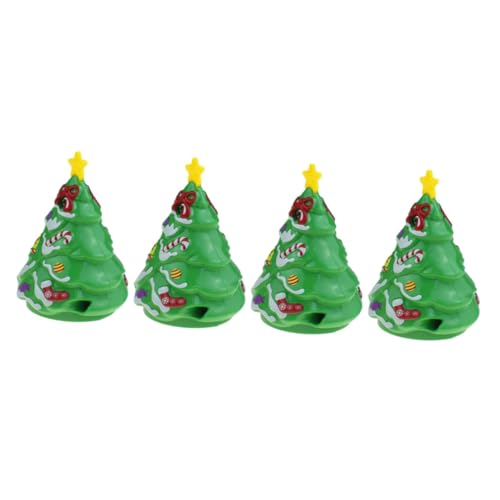 Homoyoyo 4 Stück Teiliges Wind Up Weihnachtsbaum Kleine Grüne Aufziehfiguren Batteriefreie Dekoration für Tragbare Tischdeko Energiesparend und Sicher Homoyoyo 4 Stück Teiliges Wind Up Weihnachtsbaum Kleine Grüne Aufziehfiguren Batteriefreie Dekoration für Tragbare Tischdeko Energiesparend und Sicher von Homoyoyo