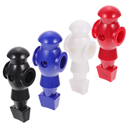 Homoyoyo 4 Stück Tischfußball Figuren Set - Ersatzspieler Für Kickertisch - Mini Hockey Und Pokerzubehör Hochwertige Harzpuppen Für Tischfußball Und Airhockey Ideal Für Spielspaß Und von Homoyoyo