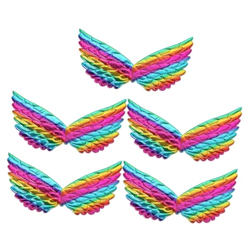 Homoyoyo 5 Stück Teiliges Einhornflügel aus Kreative und Auffällige Cosplay Flügel Bunte Festival und Faschingskostüm Accessoires Leicht Langlebig und für Party Bühne und Fotoshooting Homoyoyo 5 Stück Teiliges Einhornflügel aus Kreative und Auffällige Cosplay Flügel Bunte Festival und Faschingskostüm Accessoires Leicht Langlebig und für Party Bühne und Fotoshooting von Homoyoyo