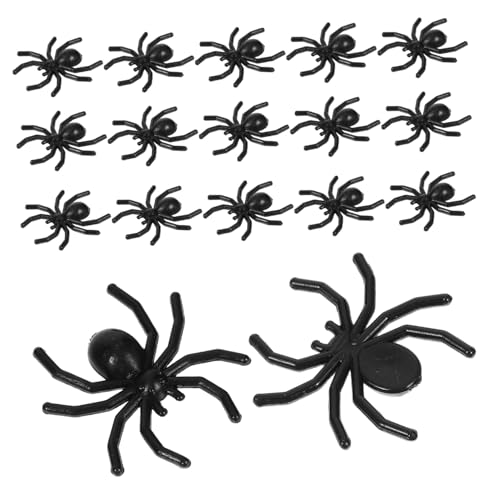 Homoyoyo 500 Stück Realistische Halloween Spinnen Deko Teiliges Mini Kunststoff Spinnen für Gruselige Partys Haunted House Requisiten und Scherzartikel für Halloween Dekoration Homoyoyo 500 Stück Realistische Halloween Spinnen Deko Teiliges Mini Kunststoff Spinnen für Gruselige Partys Haunted House Requisiten und Scherzartikel für Halloween Dekoration von Homoyoyo
