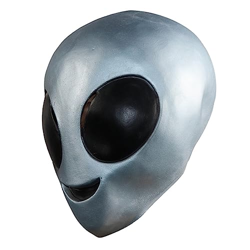 Homoyoyo Außerirdischer Werwolf Monster Halloween Realistische Alien-maske Schmücken Fremde Ohren Vollkopfmasken Außerirdische Maske Streich Kostüm Maske Lustige Kostümmasken Geist Emulsion von Homoyoyo