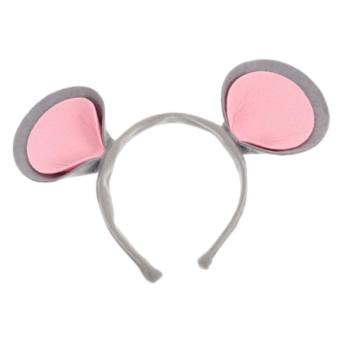 Homoyoyo Cosplay Mausohren Haarreifen aus Weichem Filz Niedliches Tierohren Stirnband für Damen und Erwachsene Bequemes Kostüm Zubehör für Halloween Geburtstagsfeier und Homoyoyo Cosplay Mausohren Haarreifen aus Weichem Filz Niedliches Tierohren Stirnband für Damen und Erwachsene Bequemes Kostüm Zubehör für Halloween Geburtstagsfeier und von Homoyoyo