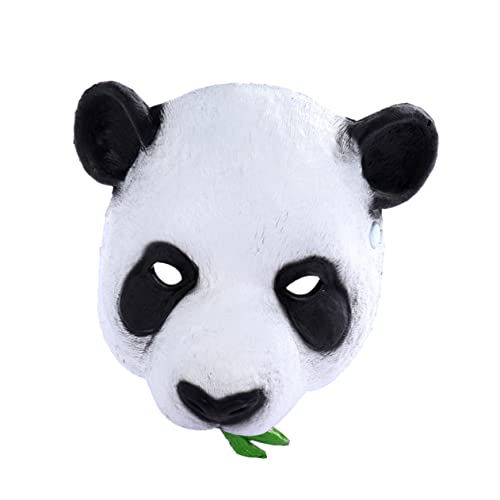 Homoyoyo Große Panda Maske Für - Lustige Bärenmaske Aus PU-Schaum Für Karneval Halloween Und Kostümpartys Perfekte Verkleidung Und Requisit Für Kreative Spielideen von Homoyoyo