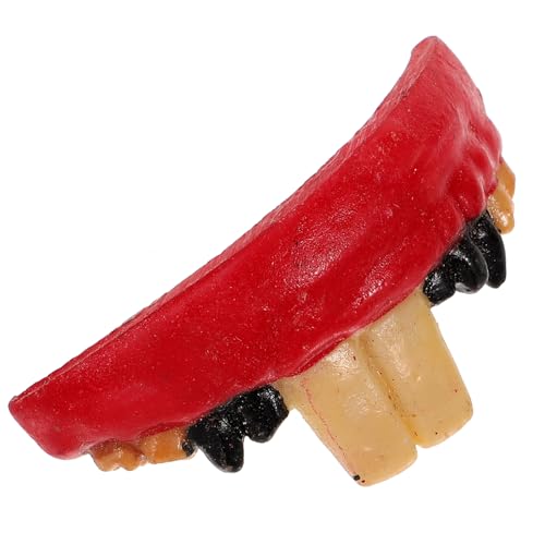 Homoyoyo Gruselige Halloween Fake Teeth Prop Lustige Vampirzähne Cosplay Zahnersatz Bequemes Realistisches Zombiegebiss für Kostüm und Mottoparty Zubehör Homoyoyo Gruselige Halloween Fake Teeth Prop Lustige Vampirzähne Cosplay Zahnersatz Bequemes Realistisches Zombiegebiss für Kostüm und Mottoparty Zubehör von Homoyoyo
