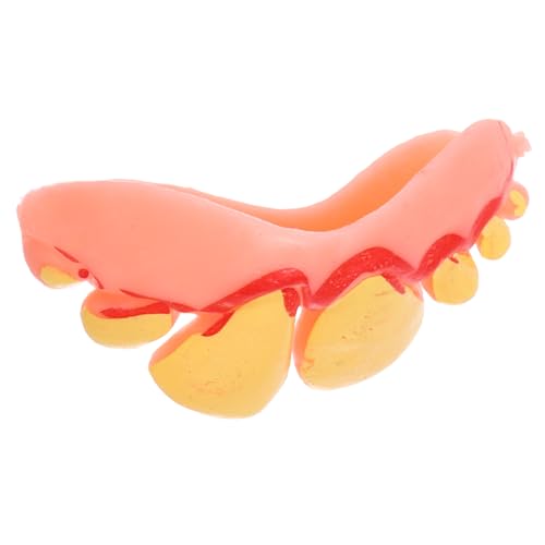 Homoyoyo Halloween Fake Teeth Prop Gelbe Große Vorderzähne Künstliche Falsche Zähne Plastik Kostüm Party Requisit Für Erwachsene Horror Cosplay Zubehör Homoyoyo Halloween Fake Teeth Prop Gelbe Große Vorderzähne Künstliche Falsche Zähne Plastik Kostüm Party Requisit Für Erwachsene Horror Cosplay Zubehör von Homoyoyo