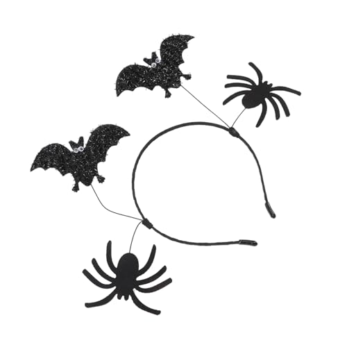 Homoyoyo Halloween Haarreif Spinne Fledermaus Kopfschmuck Halloween Kostüm Zubehör für Erwachsene Leicht Bequem Kreative Partyhaarschmuck für Fest Karneval und Cosplay Homoyoyo Halloween Haarreif Spinne Fledermaus Kopfschmuck Halloween Kostüm Zubehör für Erwachsene Leicht Bequem Kreative Partyhaarschmuck für Fest Karneval und Cosplay von Homoyoyo