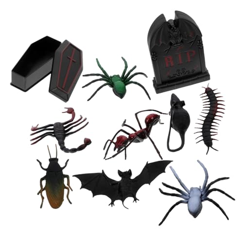 Homoyoyo Halloween Miniaturen Teilig Mini Grabstein und Sarg Deko Spukhaus Zubehör für Puppenhaus Halloween Party Tischdekoration Kleine Gruselfiguren für Innen und Außen Homoyoyo Halloween Miniaturen Teilig Mini Grabstein und Sarg Deko Spukhaus Zubehör für Puppenhaus Halloween Party Tischdekoration Kleine Gruselfiguren für Innen und Außen von Homoyoyo