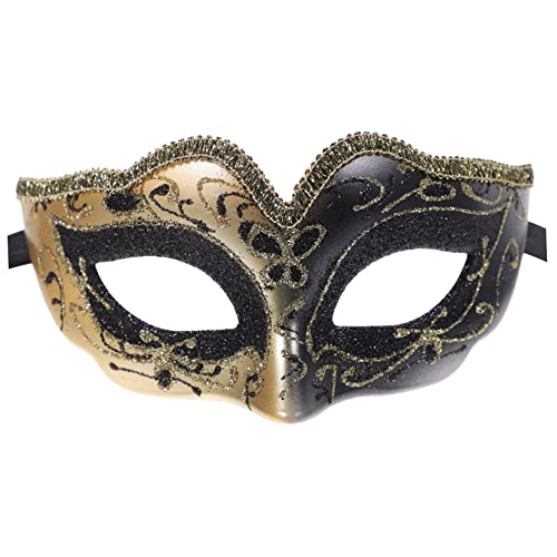 Homoyoyo Karneval Masken - Glitzernde Halbmasken Für Maskerade - Venezianische Retro Stil Antike Kostüme Und Halloween Zubehör Perfekt Für Fasching Und Kostümpartys von Homoyoyo