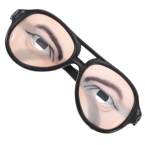 Homoyoyo Lustige Augen-Verkleidungsbrille Brille Halloween-Trick Männlicher Streich Verkleidungsbrille Für Halloween-Fools-Day-Party Lustige Geburtstagsparty-Geschenke von Homoyoyo