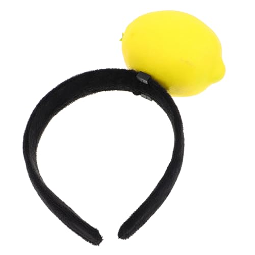 Homoyoyo Lustiger Zitronen haarreif aus Plüsch Witziges Auffälliges Haarschmuck accessoire für Erwachsene für Partys Karneval und Festliche Verkleidungen Homoyoyo Lustiger Zitronen haarreif aus Plüsch Witziges Auffälliges Haarschmuck accessoire für Erwachsene für Partys Karneval und Festliche Verkleidungen von Homoyoyo
