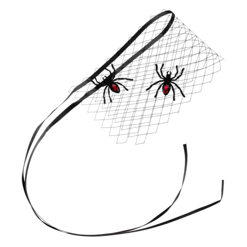 Homoyoyo Masquerade Veil Maske für Frauen Halloween Kostümspinne mit Spitze Mesh Schleier Rhinestone Verzierungen für Maskenball Party und Cosplay Homoyoyo Masquerade Veil Maske für Frauen Halloween Kostümspinne mit Spitze Mesh Schleier Rhinestone Verzierungen für Maskenball Party und Cosplay von Homoyoyo