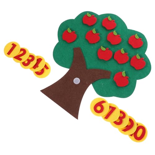 Homoyoyo Mathematik Lernspielzeug aus Filz Pädagogisches DIY Zahlen Lernspiel für Vorschule und Kindergarten Robustes Wiederverwendbares für Ab Jahren Homoyoyo Mathematik Lernspielzeug aus Filz Pädagogisches DIY Zahlen Lernspiel für Vorschule und Kindergarten Robustes Wiederverwendbares für Ab Jahren von Homoyoyo