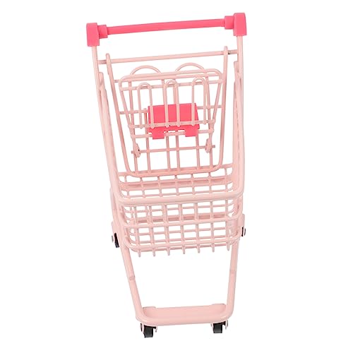 Homoyoyo Mini Einkaufswagen Für – Rosa Dekorationswagen Mit Puppensitz – Kleiner Einkaufswagen Deko Für Spielzimmer Und Kinderzimmer – Ideal Als Für Kleine Shopping-Abenteuer von Homoyoyo